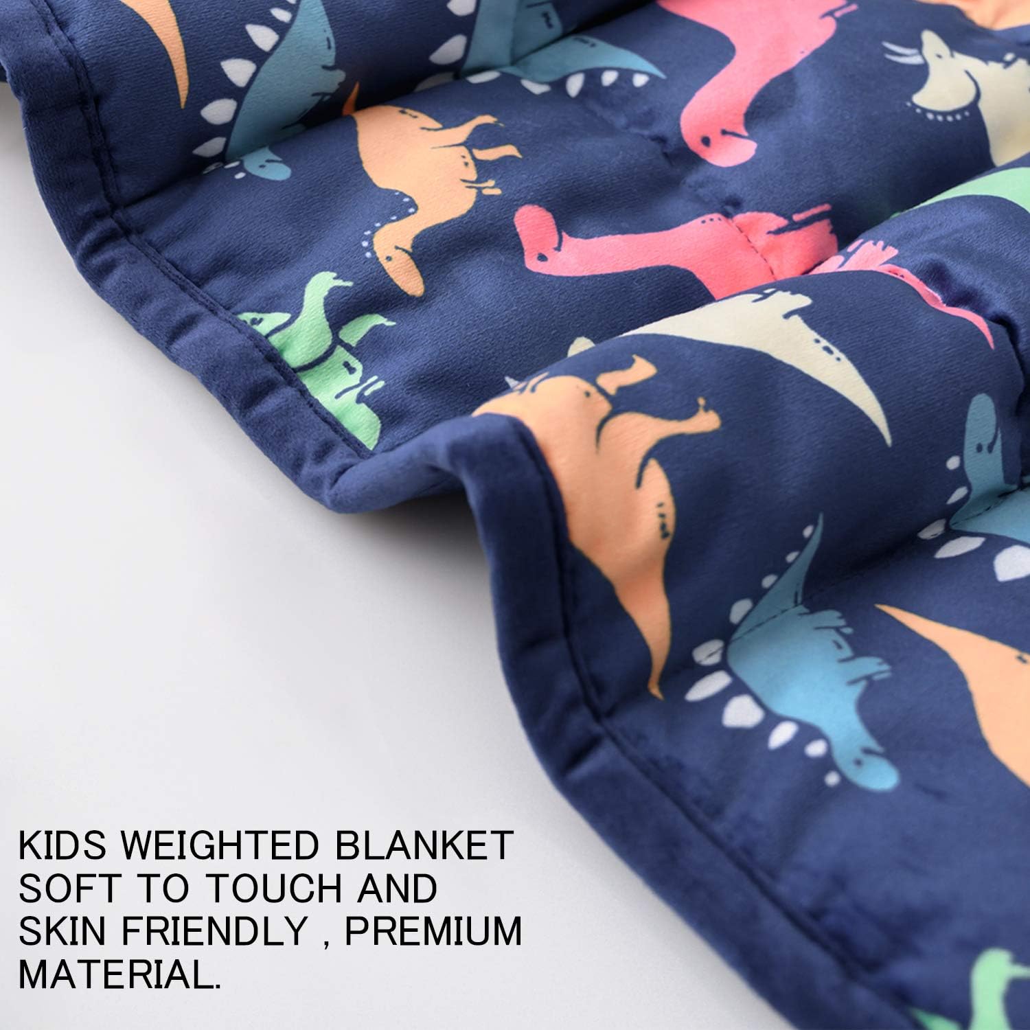 CHHKON Manta con peso para niños y adolescentes (estilo 2, 36 x 48 pulgadas, 5 libras)