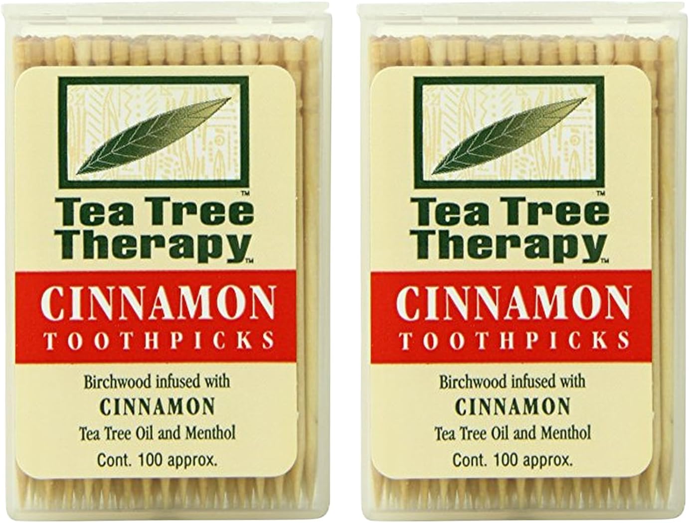 Palillos de canela Tea Tree Therapy, 100 unidades, 2 – unidades, 1