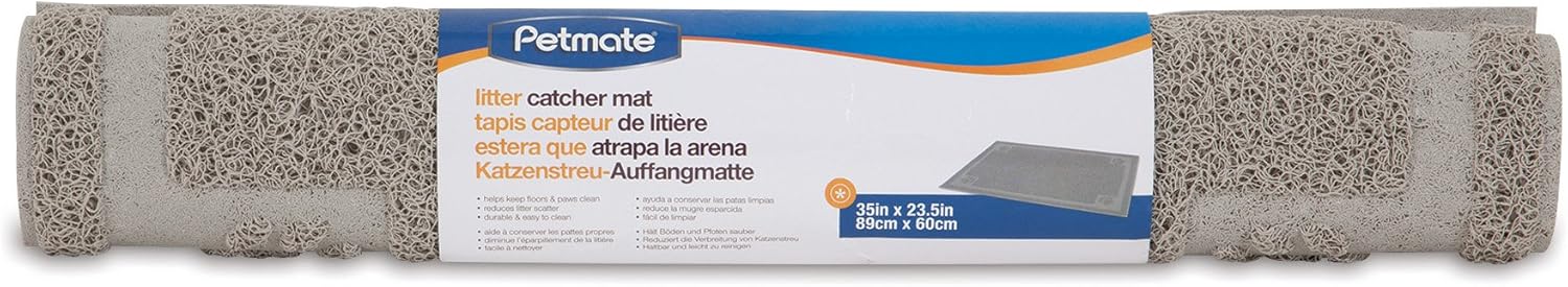 Petmate Tapete para atrapar basura, piedra, grande