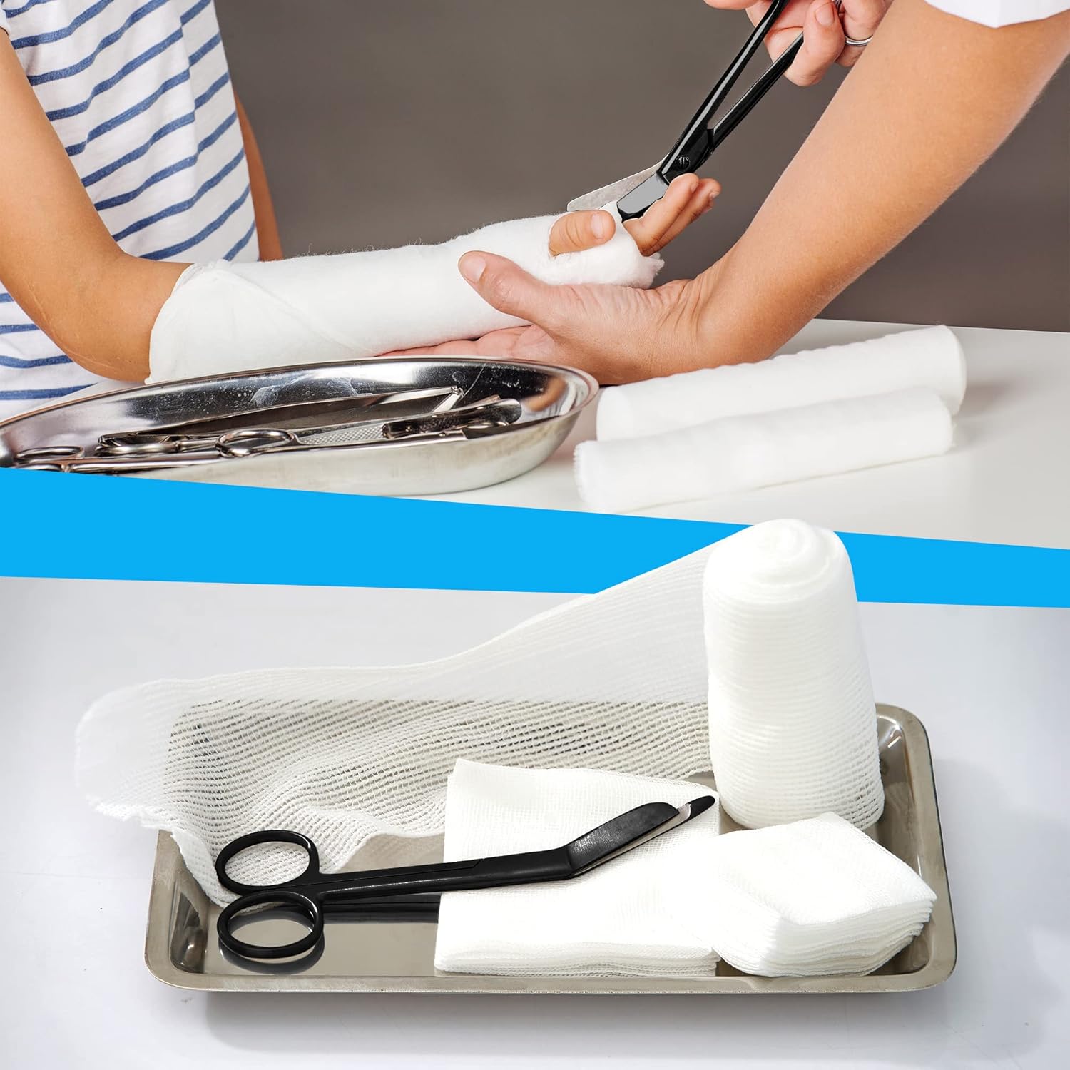 Utopia Care Tijeras médicas – Tijeras EMT y trauma – Tijeras de enfermería y cirugía de 3.5 pulgadas – Tijeras de vendaje de acero inoxidable para