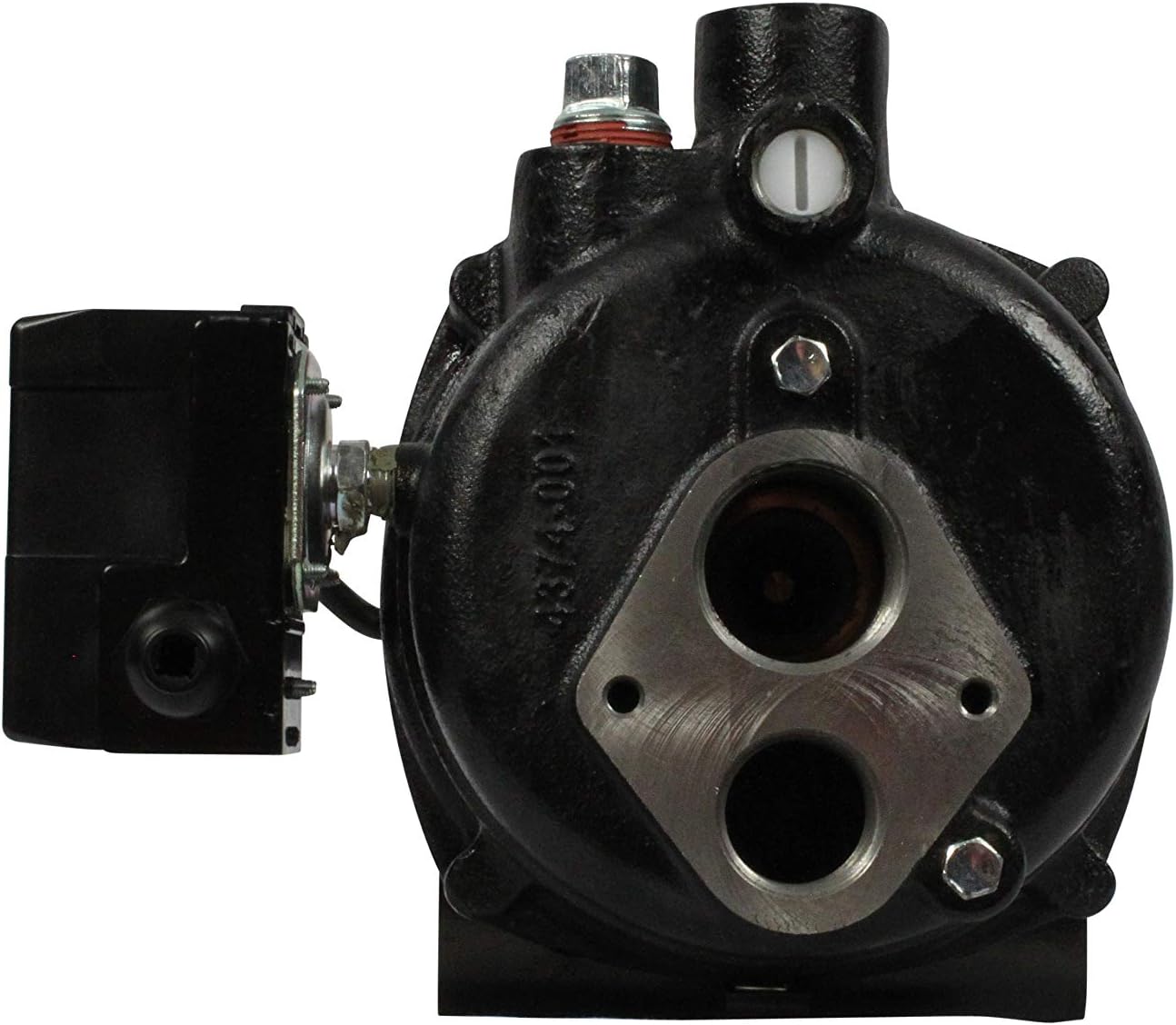 WAYNE CWS100 – Bomba de pozo convertible de hierro fundido de 1 HP – Hasta 588 galones por hora – Bomba de pozo de chorro resistente, color negro