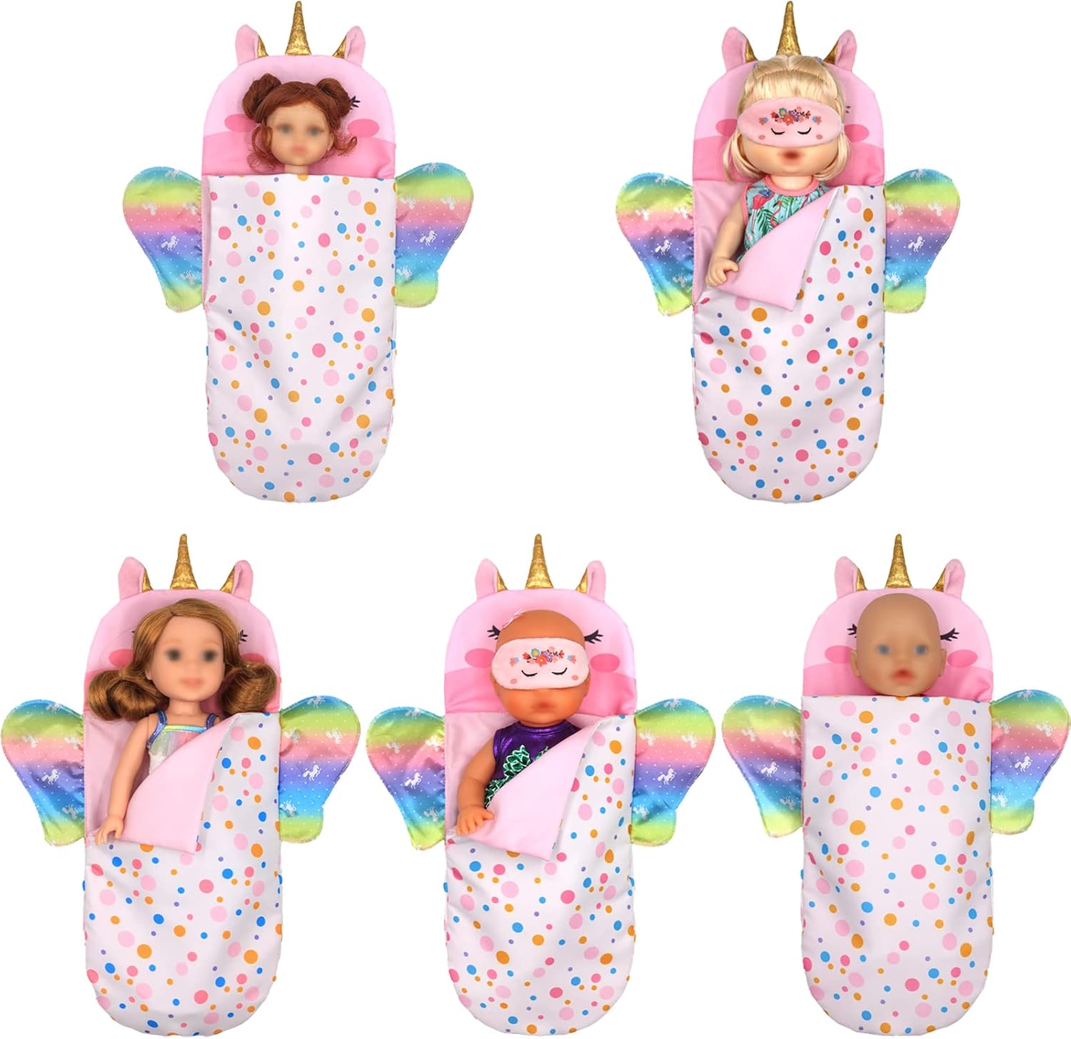 SOTOGO 11 conjuntos de ropa de muñeca americana Wellie trajes de trajes de pijama, trajes de baño, ropa de muñeca de los deseadores de niñas para