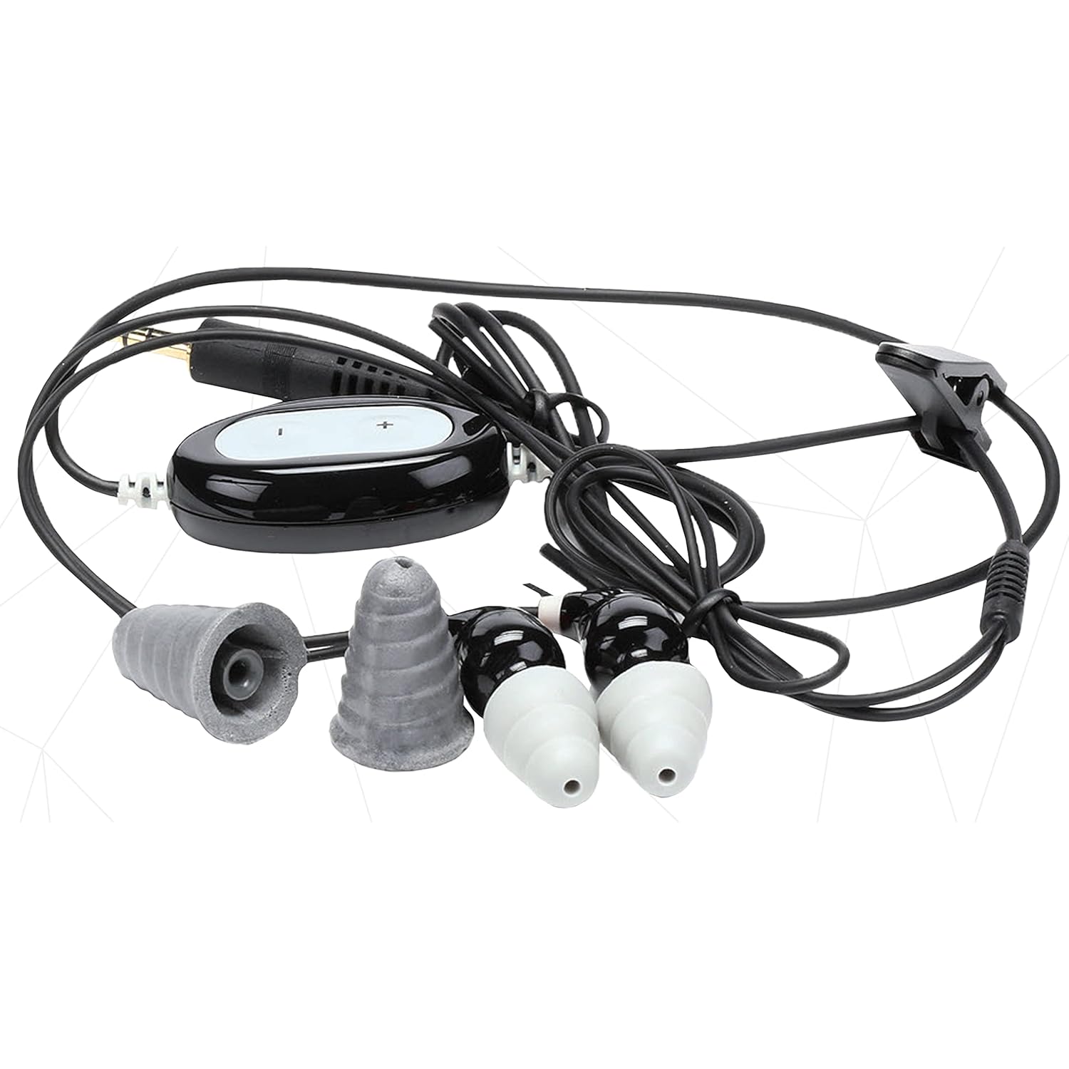 3M Peltor audífono intrauricular, aislante del ruido, auriculares 2600N, metal, plástico y espuma, color negrogris