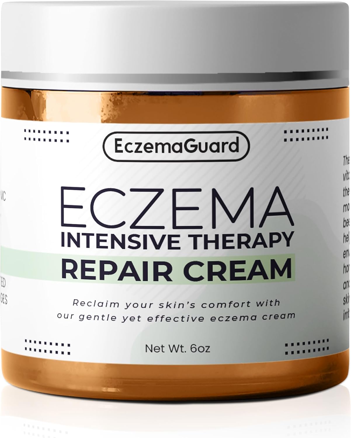 Eczema Guard -Tratamiento natural de eccema, hidratante hipoalergénico, alivio de la piel sensible, producto para el cuidado del eccema, cuidado