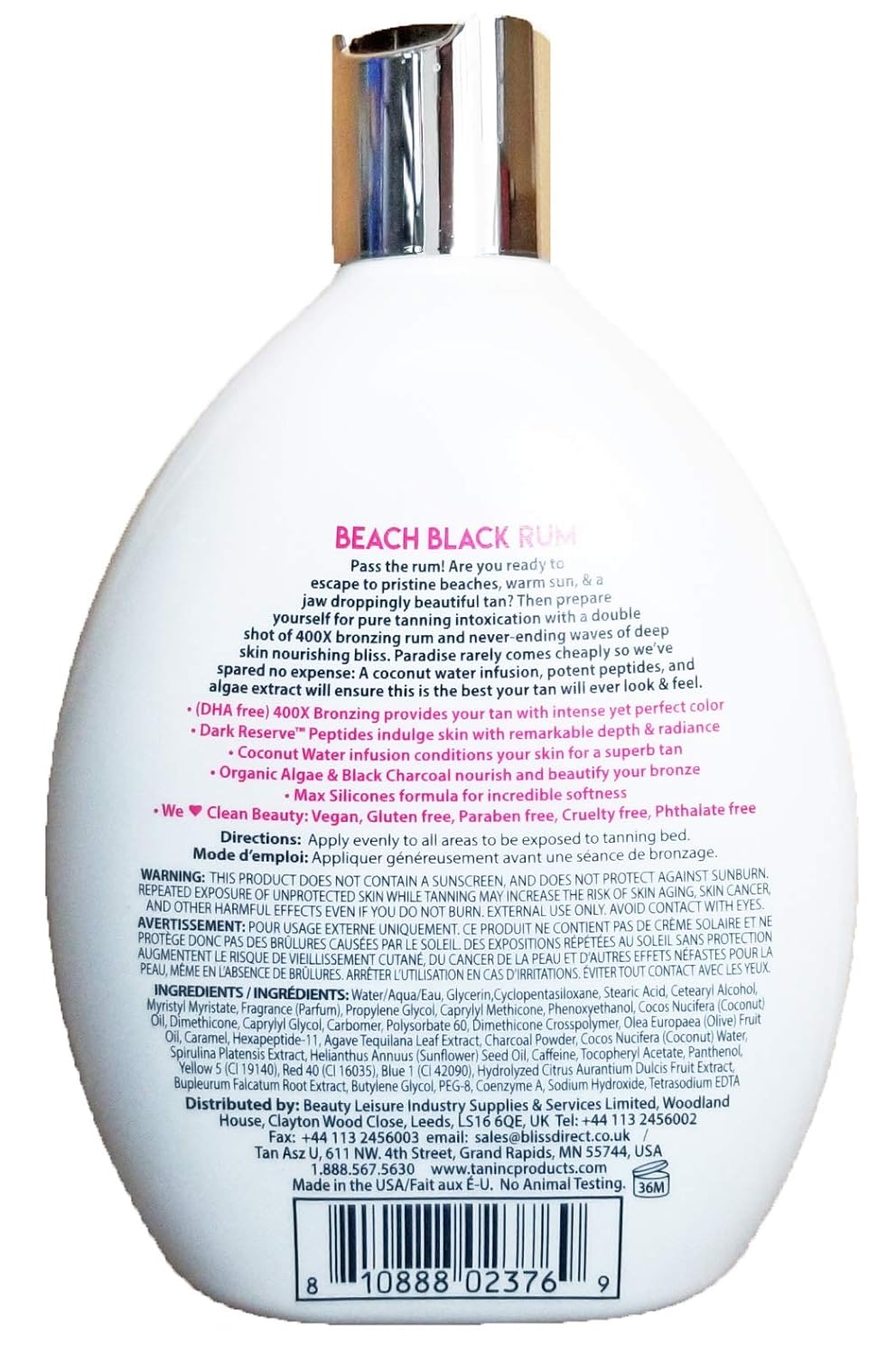 Tan Asz U Ron Negro Playa 400X – 13.5 oz.