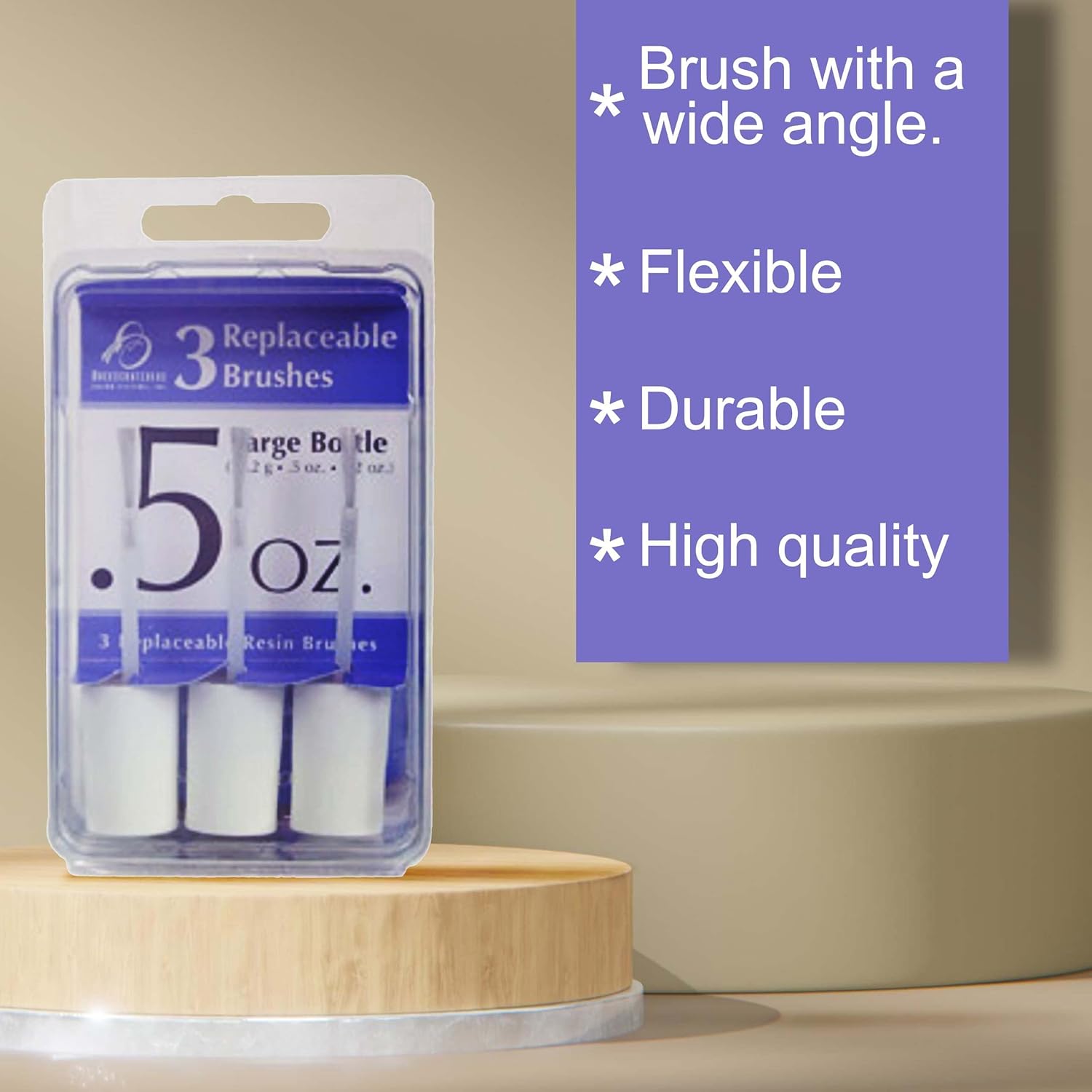 Backscratchers Cepillos reemplazables para botellas de 0.5 oz