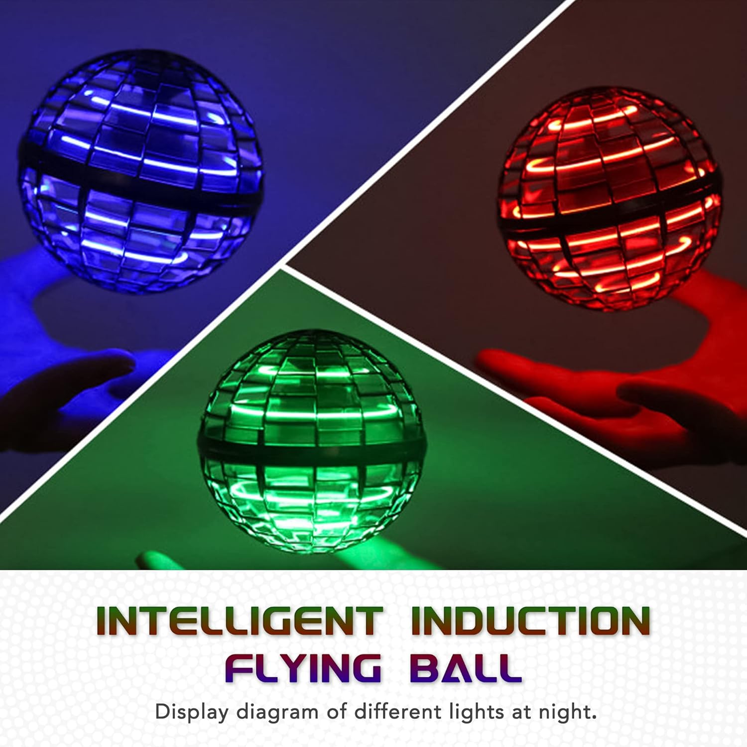 Juguete de bola de orbe volador 2023, juguete volador Boomerang Fly Spinners para niños y adultos, juguete de bola voladora para interiores y