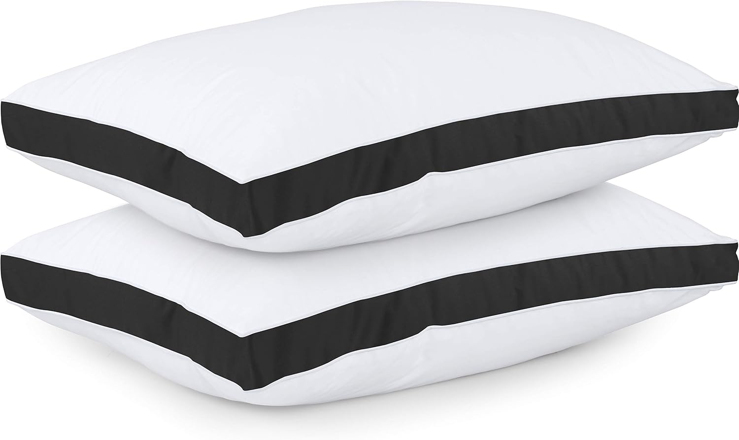 Juego de cama Utopia – Juego de 2 almohadas acolchadas.