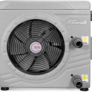 XtremepowerUS Bomba de calor de piscina de 14,500BTUhr – Calentador de piscina para piscinas sobre el suelo, hasta 4700 galones, intercambiador de XtremepowerUS Bomba de calor de piscina de 14,500BTUhr – Calentador de piscina para piscinas sobre el suelo, hasta 4700 galones, intercambiador de