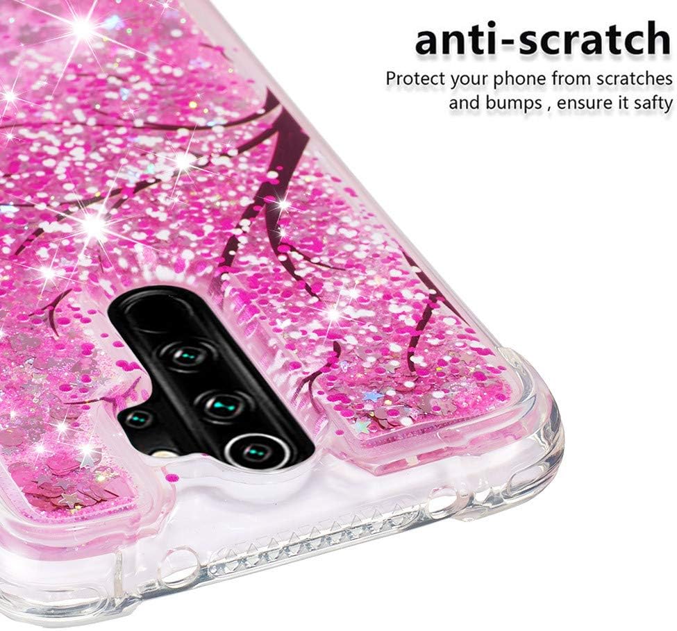 Asdsinfor Funda Xiaomi Redmi Note 8 Pro Pink Tree YB-LS