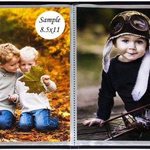 2PO Portafolio – Álbum de fotos con capacidad para 48 imágenes, álbum de ahorro de espacio con bolsillos deslizantes de 8.5 x 11 pulgadas 2PO Portafolio – Álbum de fotos con capacidad para 48 imágenes, álbum de ahorro de espacio con bolsillos deslizantes de 8.5 x 11 pulgadas