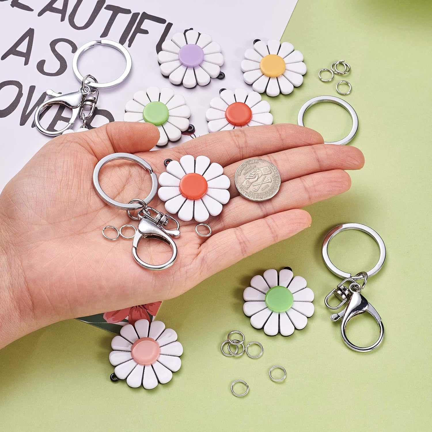 llavero kit con colgantes
