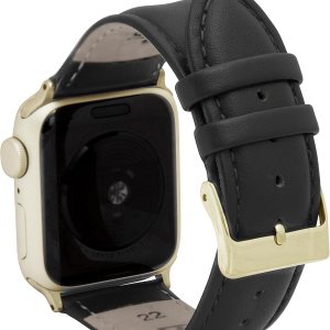 Bandini Correas clásicas de cuero para Apple Watch Band para mujeres y hombres de 1.61 pulgadas, 1.57 pulgadas, 1.49 pulgadas, correa acolchada de Bandini Correas clásicas de cuero para Apple Watch Band para mujeres y hombres de 1.61 pulgadas, 1.57 pulgadas, 1.49 pulgadas, correa acolchada de