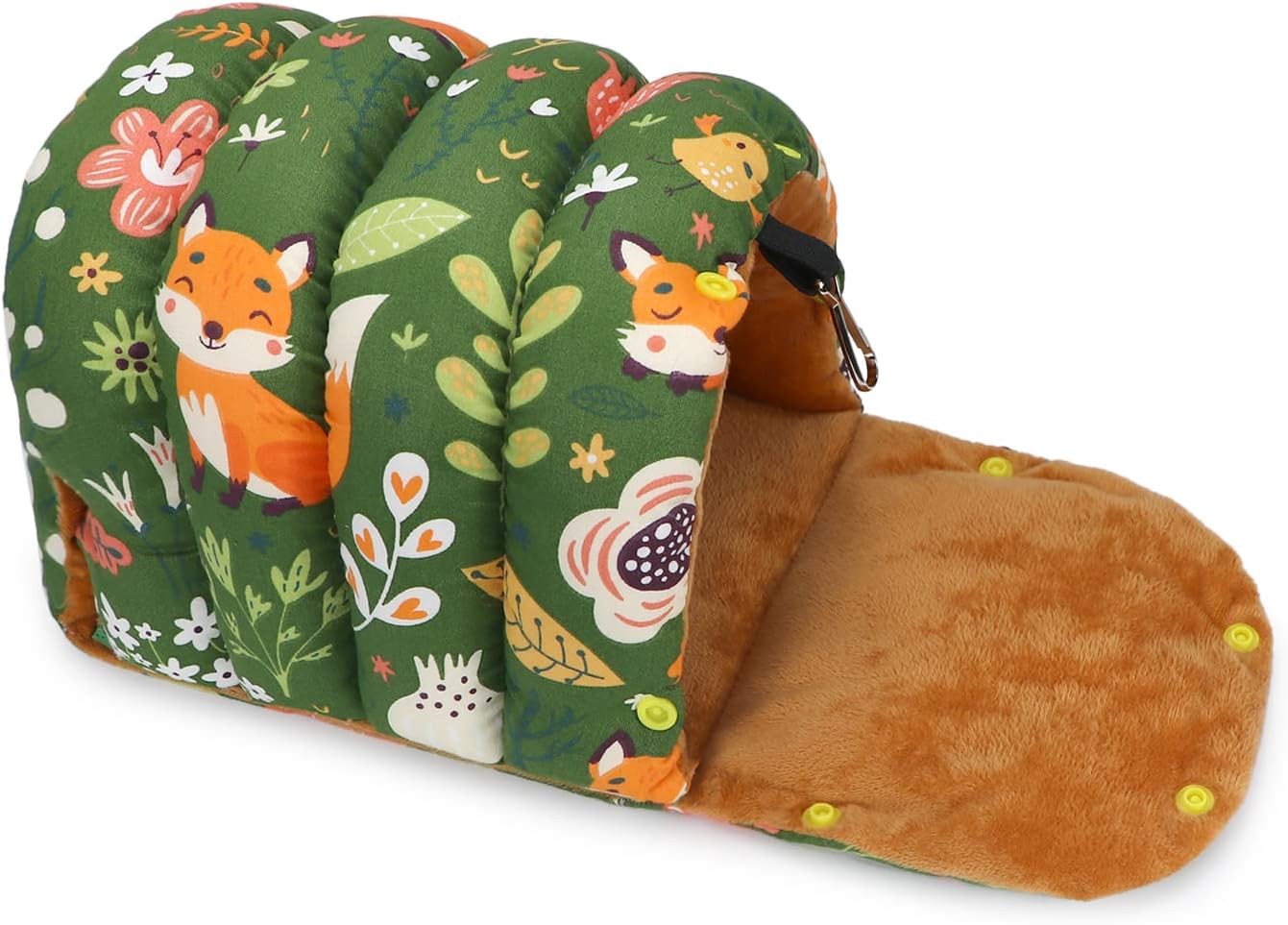 Wontee Casa de nido de pájaros, cálida cabaña para acurrucarse, cama para pájaros, hamaca colgante para loros, periquitos, periquitos, Caique,