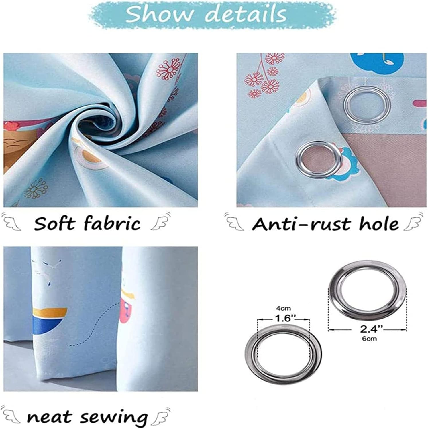Sxakswol Cortinas opacas 3D de libélula, cortinas de insectos para dormitorio, sala de estar, libélula de ventana, cortinas con aislamiento térmico,