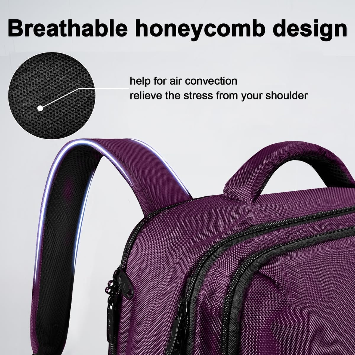 MATEIN Mochila de viaje, mochila de viaje grande para laptop de viaje de 40 L aprobada para hombres y mujeres
