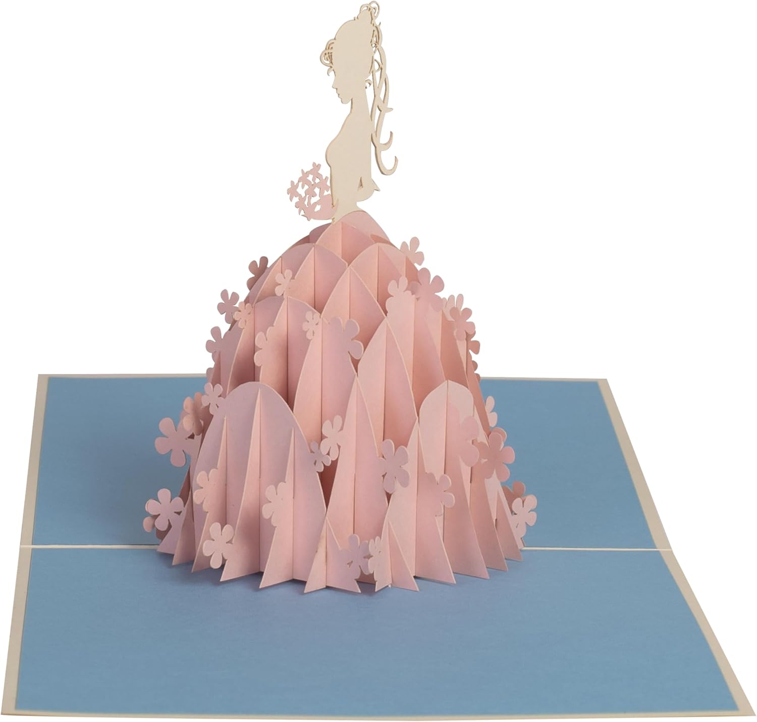 iGifts And Cards Happy La Quinceañera – Tarjeta de felicitación 3D desplegable  15 cumpleaños, fiesta rosa, regalo de membrillo feliz, rosa, baile