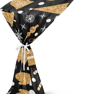 Golden Christmas Theme Table Runner Fall Decorations for Home for Kitchen Decorations Christmas Table Runner 108 Inches Long Golden Christmas Theme Table Runner Fall Decorations for Home for Kitchen Decorations Christmas Table Runner 108 Inches Long