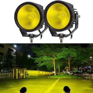 Luces antiniebla LED redondas para conducción todoterreno, 2 unidades, haz de inundación de 3.5 pulgadas, luces antiniebla para motocicleta, luces Luces antiniebla LED redondas para conducción todoterreno, 2 unidades, haz de inundación de 3.5 pulgadas, luces antiniebla para motocicleta, luces