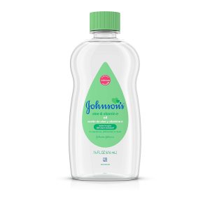 Johnson’s Baby Aceite, aceite mineral enriquecido con aloe vera y vitamina E para evitar la pérdida de humedad, hipoalergénico, 14 onzas líquidas Johnson’s Baby Aceite, aceite mineral enriquecido con aloe vera y vitamina E para evitar la pérdida de humedad, hipoalergénico, 14 onzas líquidas