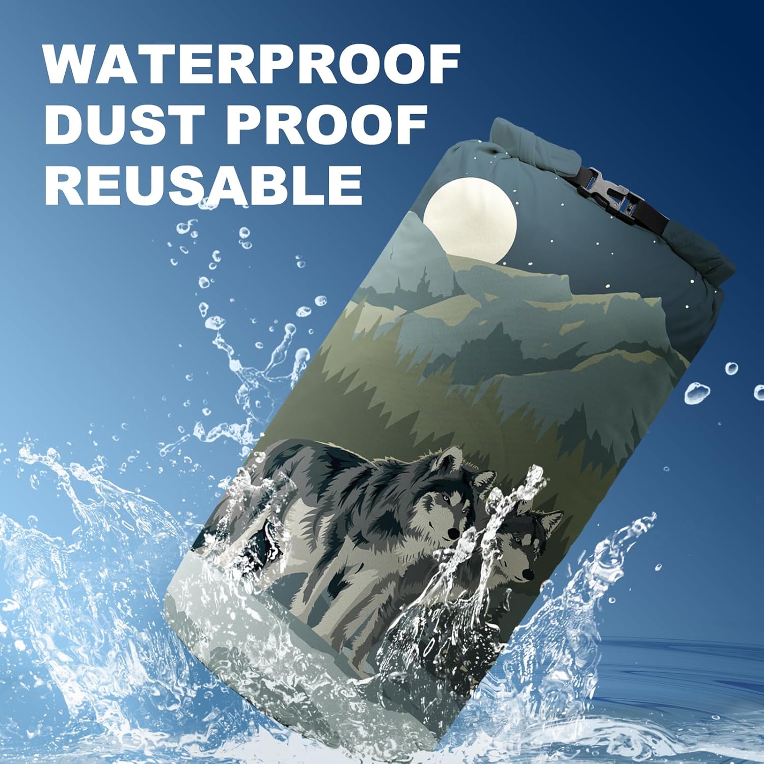 Kawagebo – Manta de forro polar Sherpa para acampar al aire libre con bolsa impermeable plegable, manta de campamento suave y cálida 3 en 1, manta