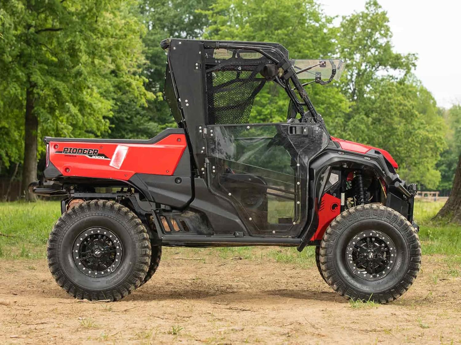 SuperATV Guardabarros, guardabarros, guardabarros, guardabarros de barro compatibles con Honda Pioneer 1000 y 2023+ Pioneer 1000-6 2016-2021,