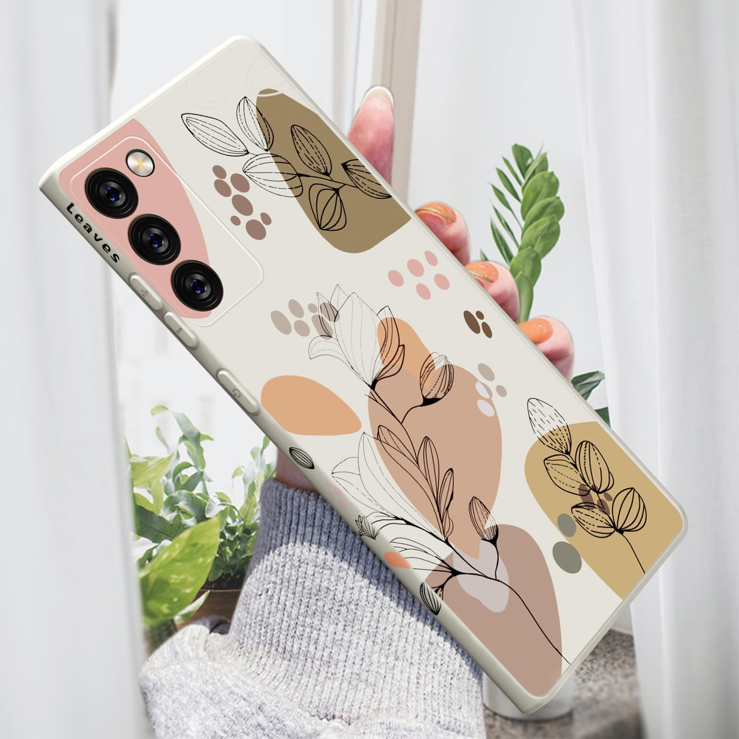 MINSCOSE Funda compatible con Samsung Galaxy S20FE, diseño floral colorido de flores, suave silicona delgada, delgada, femenina, funda protectora a
