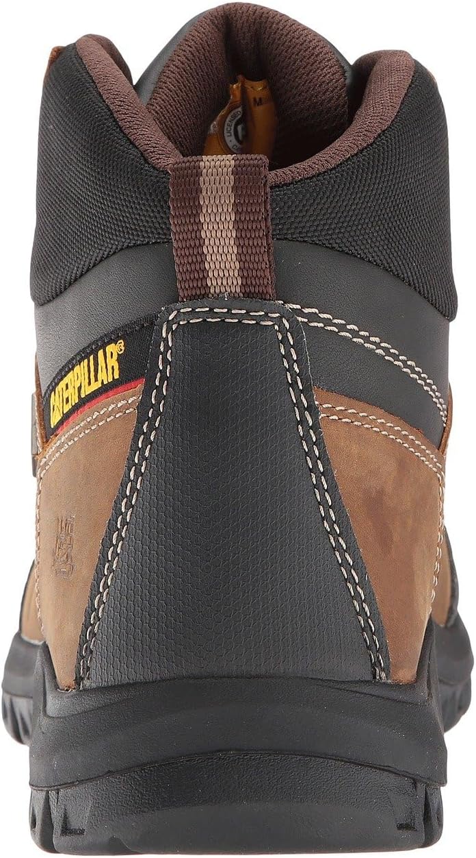 Cat Footwear Botas de trabajo impermeables con punta suave para hombre