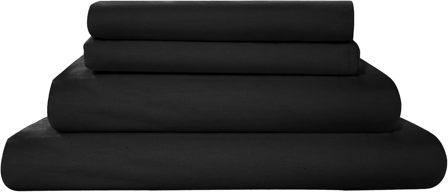 Cama Chic Home en una bolsa con sábanas cortinas