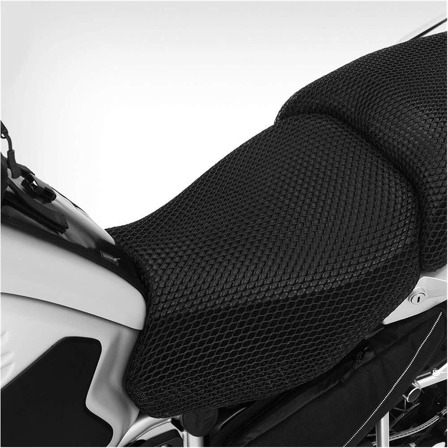 Motorcycle Protecting Cushion Seat Cover Compatible BMW R1200GS R 1200 GS LC ADV Adventure R1250GS Fabric Saddle Seat Cover Accessories (Color