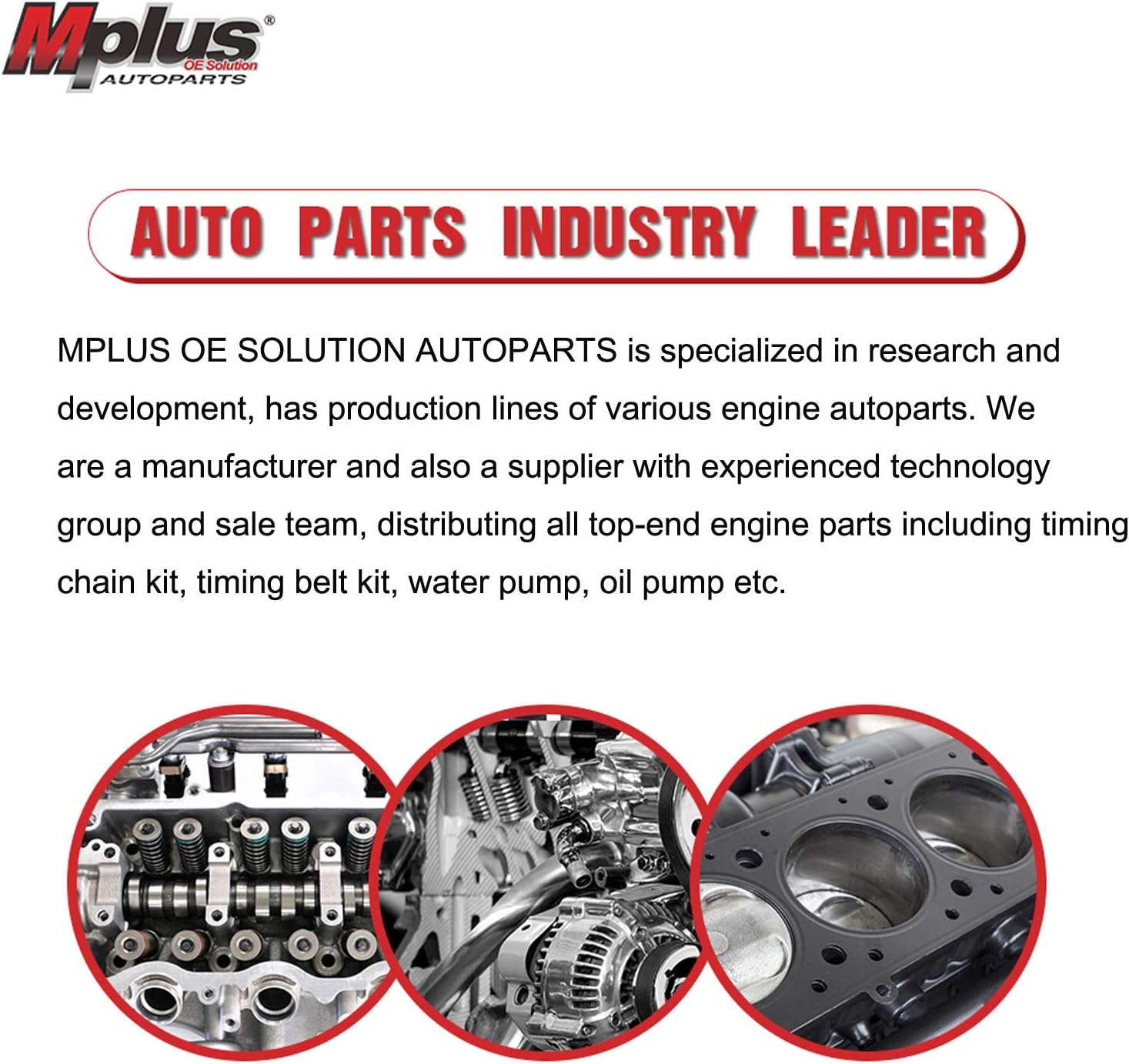 MPLUS 9-5490 – Tensor de cadena de distribución de motor de repuesto 2003-2015 para GMC Yukon Sierra Savana Canyonpara Chevrolet Tahoe Trailblazer