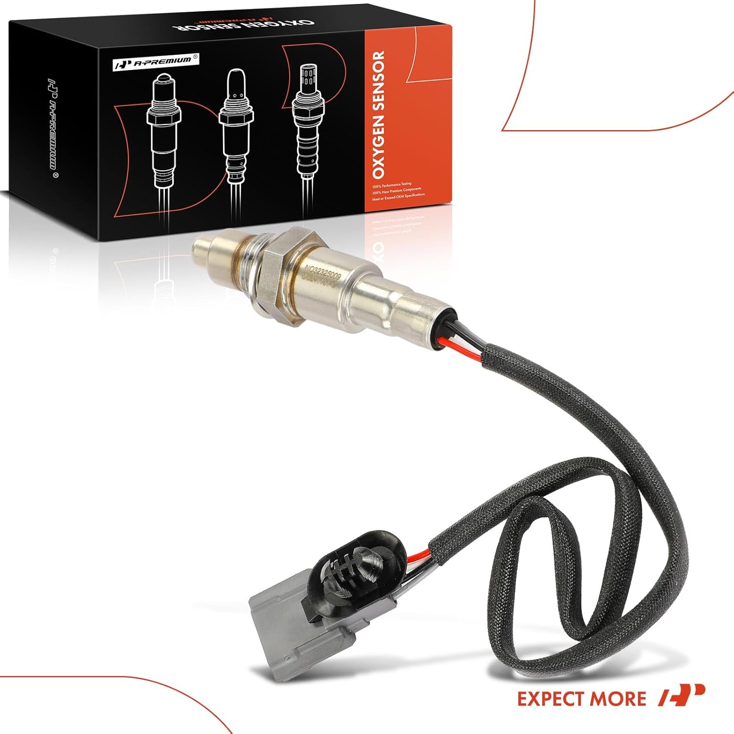 A-Premium Sensor de oxígeno O2 compatible con Nissan Altima 2015, Rogue 2017-2019, Sentra 2017-2019, Murano 2015-2019, Pathfinder 2015-2020, Maxima
