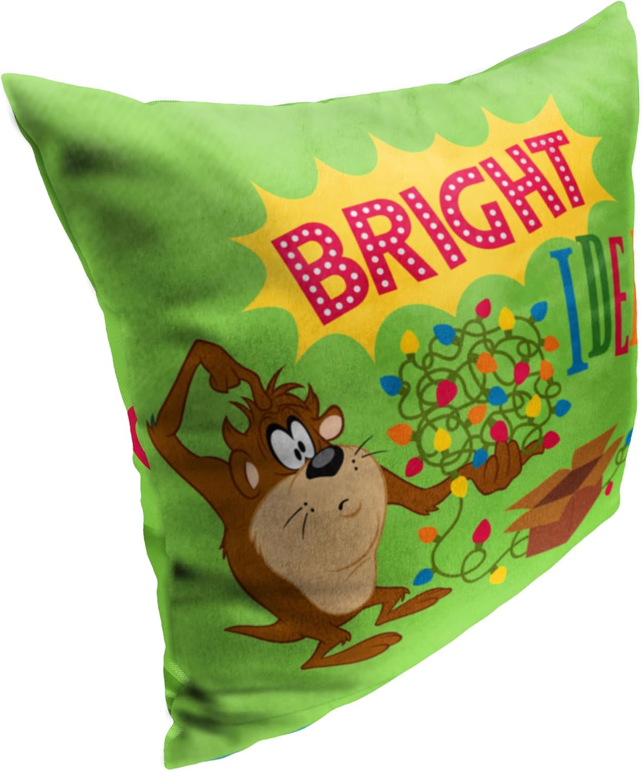 Northwest Warner Bros. Looney Tunes almohada, 18 x 18 pulgadas, idea brillante