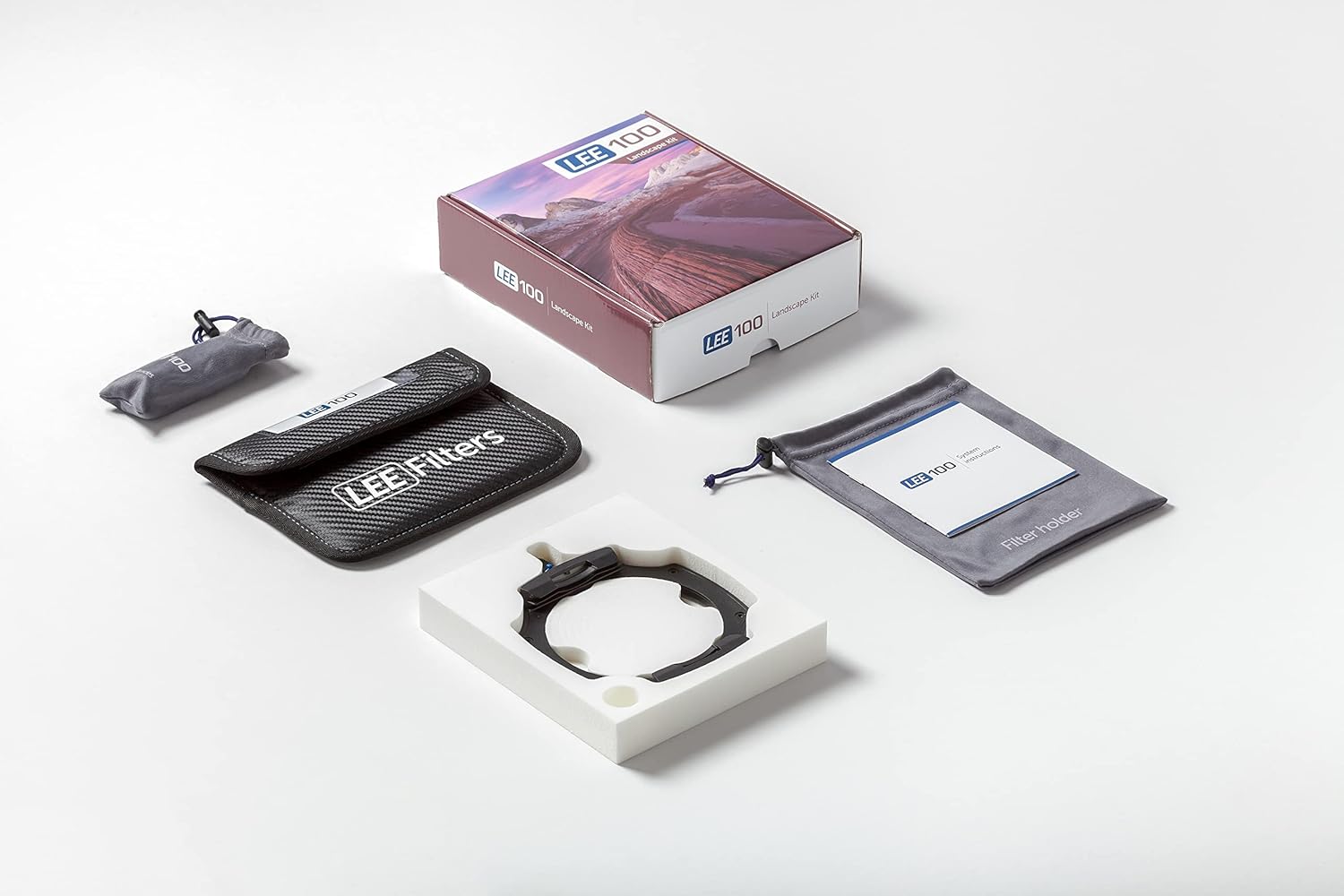 LEE100 Kit de paisaje de sistema de filtro cuadrado, perfecto para cámaras sin espejo y DSLR