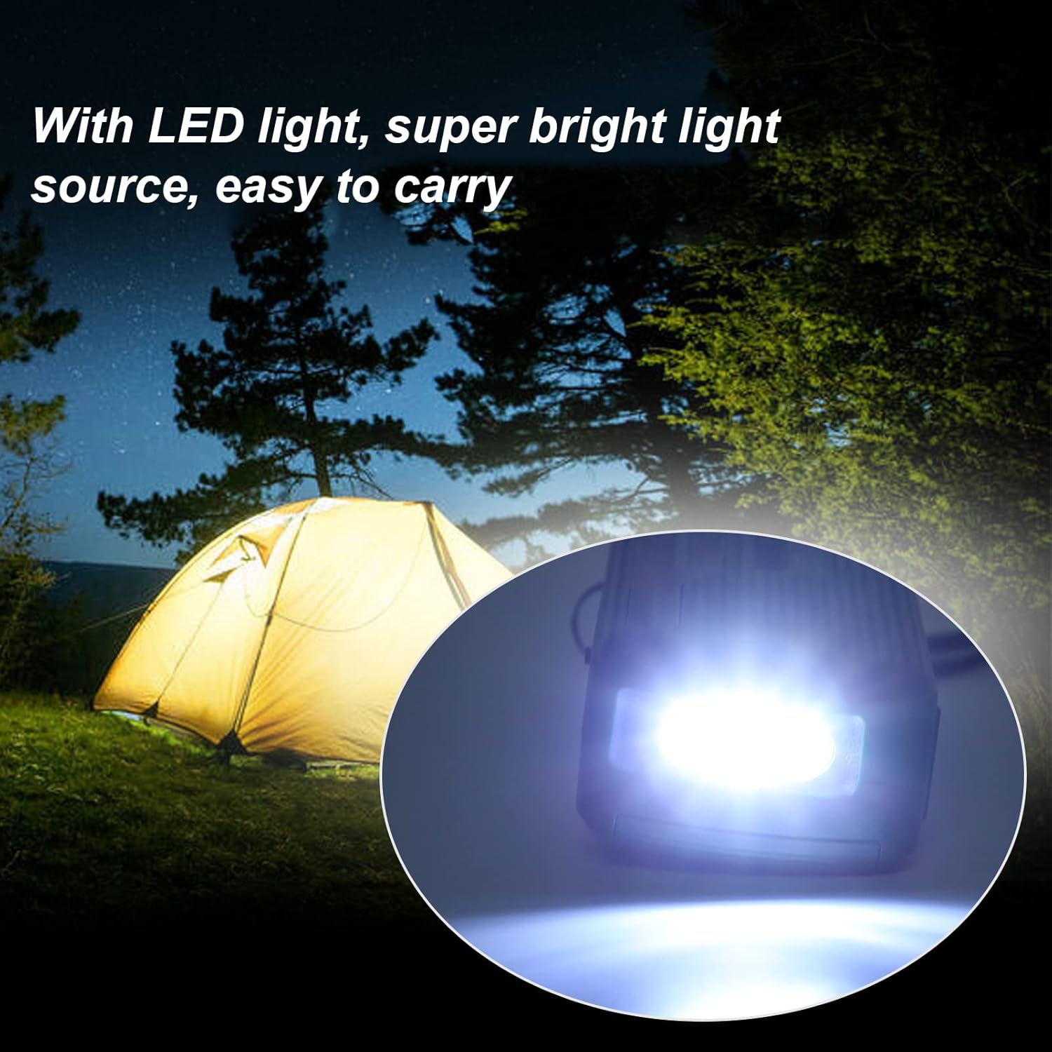 Linterna de emergencia, radio solar de manivela AM FM SW1 SW2 camping linterna LED multibanda camping radio de emergencia para exteriores (verde)
