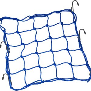 2 redes reflectantes de carga para motocicleta, 15.7 x 15.7 pulgadas, red de carga elástica, accesorios de motocicleta con 6 ganchos, red de malla 2 redes reflectantes de carga para motocicleta, 15.7 x 15.7 pulgadas, red de carga elástica, accesorios de motocicleta con 6 ganchos, red de malla