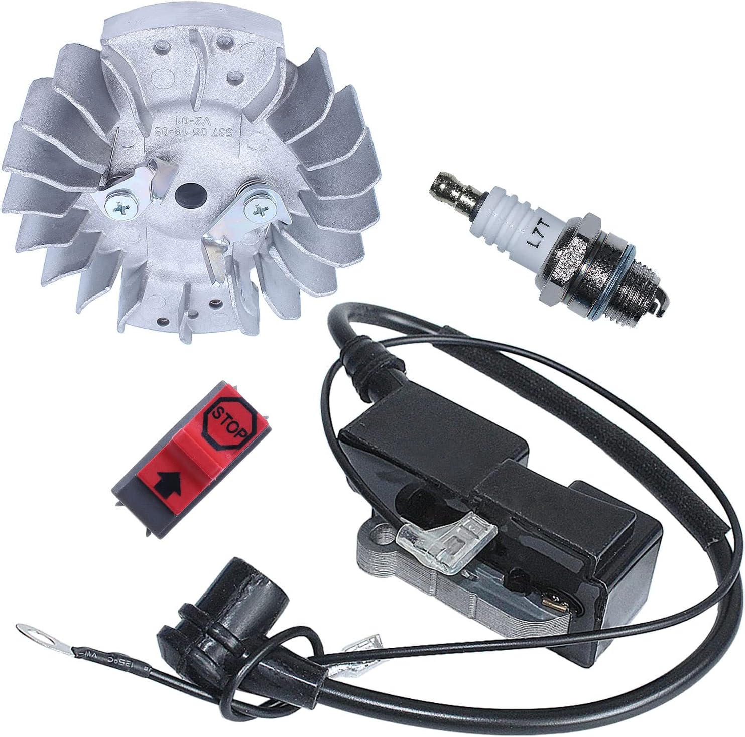 Para Husqvarna 365 372 372XP 371 362 Para piezas de motosierra, kit de volante, 537051605, 537 16 22-04, 544 04 71-01.