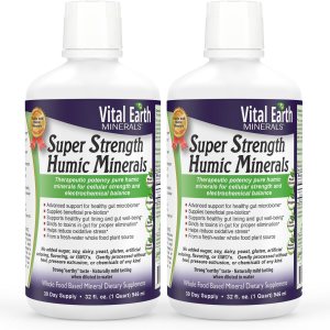 Vital Earth – Minerales húmicos súper fuertes, más de 70 minerales traza con ácido fúlvico natural, suplemento mineral líquido alcalinizante para Vital Earth – Minerales húmicos súper fuertes, más de 70 minerales traza con ácido fúlvico natural, suplemento mineral líquido alcalinizante para