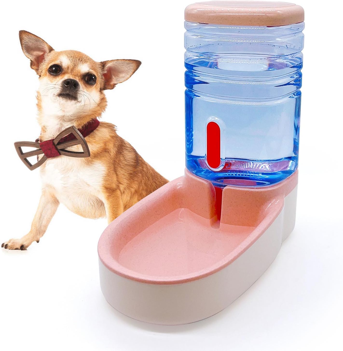 kathson Gravity – Dispensador de agua para perros, estación automática de agua potable para gatos, 1 galón, gran capacidad, cuenco de agua para