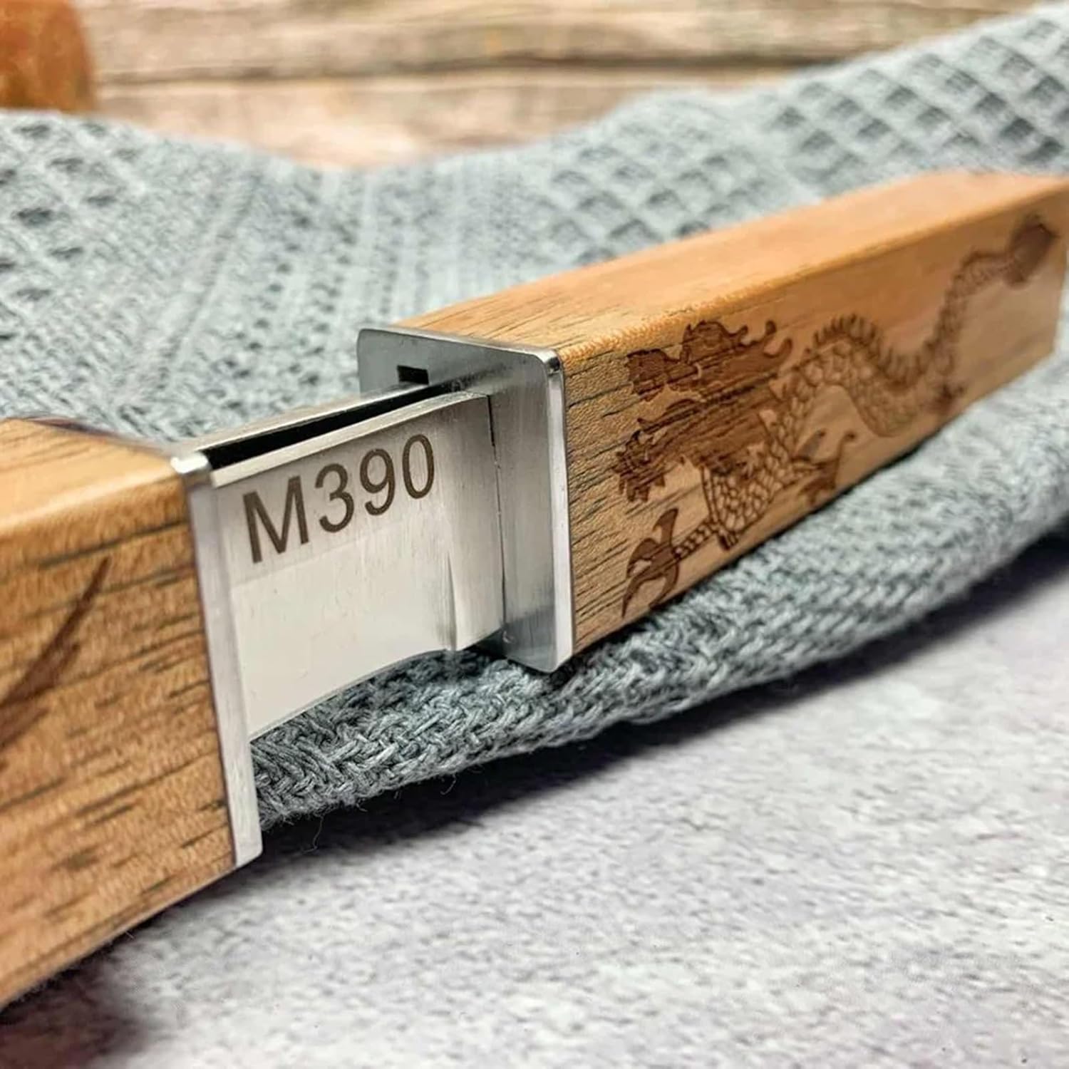 Juego de cuchillos de doble filo 2 en 1 hechos a mano con dragón y fénix, práctico cuchillo de cocina con funda, cuchillo de cocina de acero