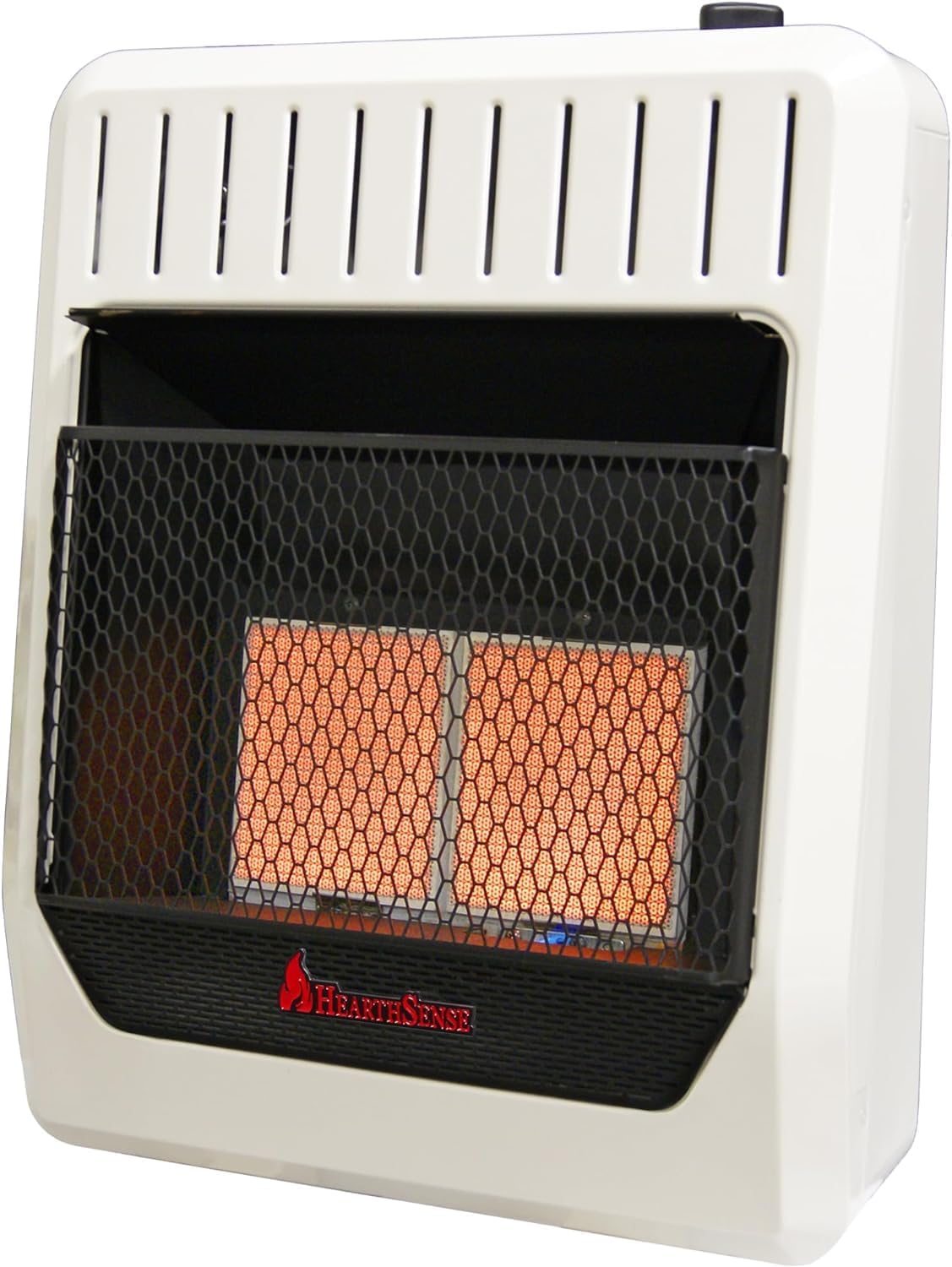 IR16T-BB Calentador infrarrojo de combustible dual sin ventilación con control de termostato para uso doméstico y oficina, 20000 BTU, calienta hasta