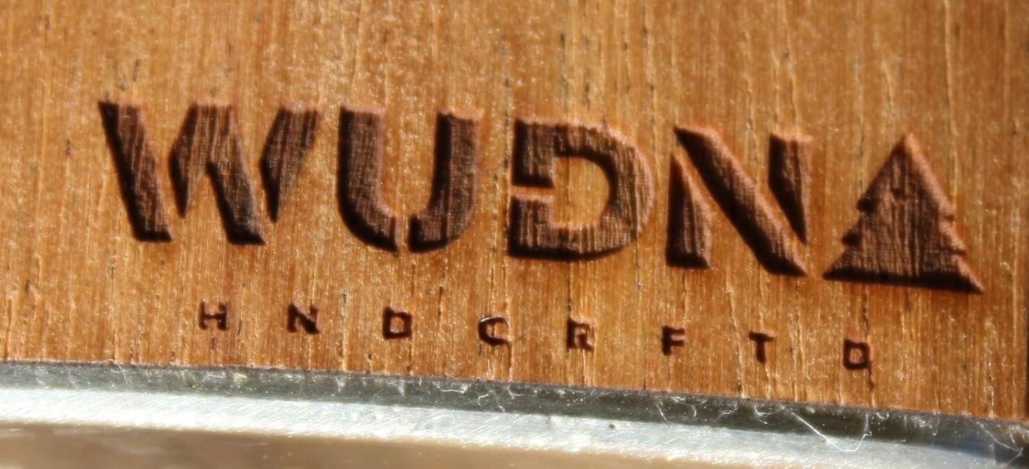 Real Wood – Frasco de cadera de 6 onzas y abrebotellas de tarjetas de crédito a juego, bandera estadounidense