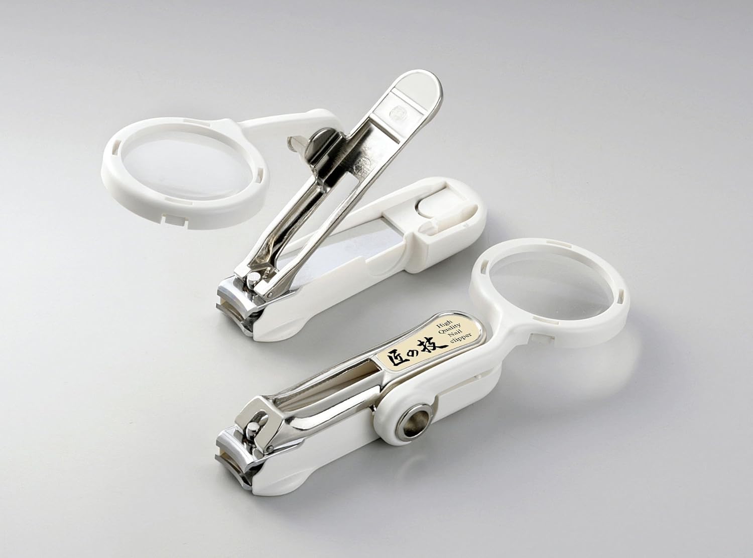 Takuminowaza Japón de alta clase de acero inoxidable Clipper Nail Clippers Loupe con