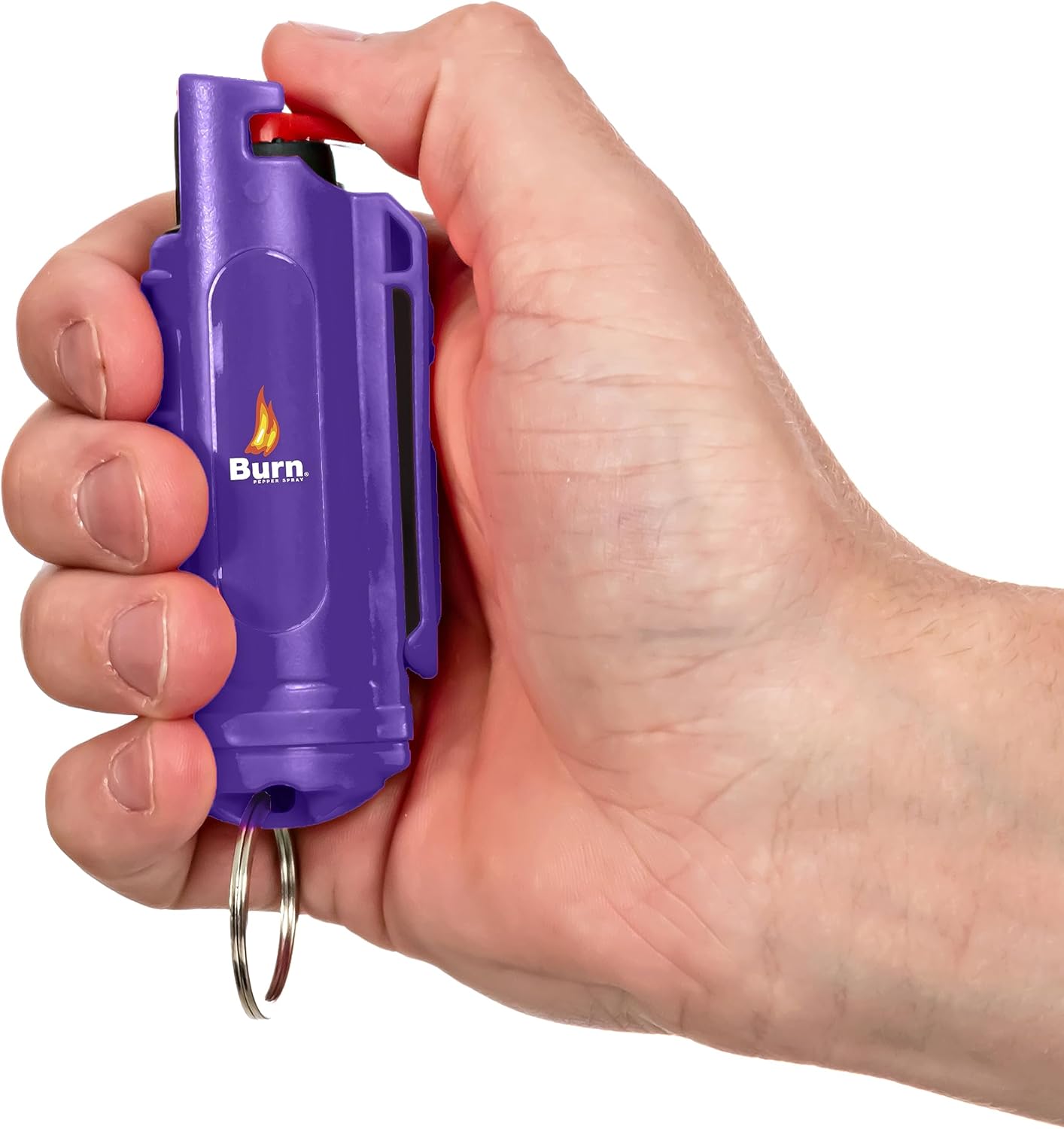 Police Stun Gun Burn Pepper Spray Combo – M12 Morado