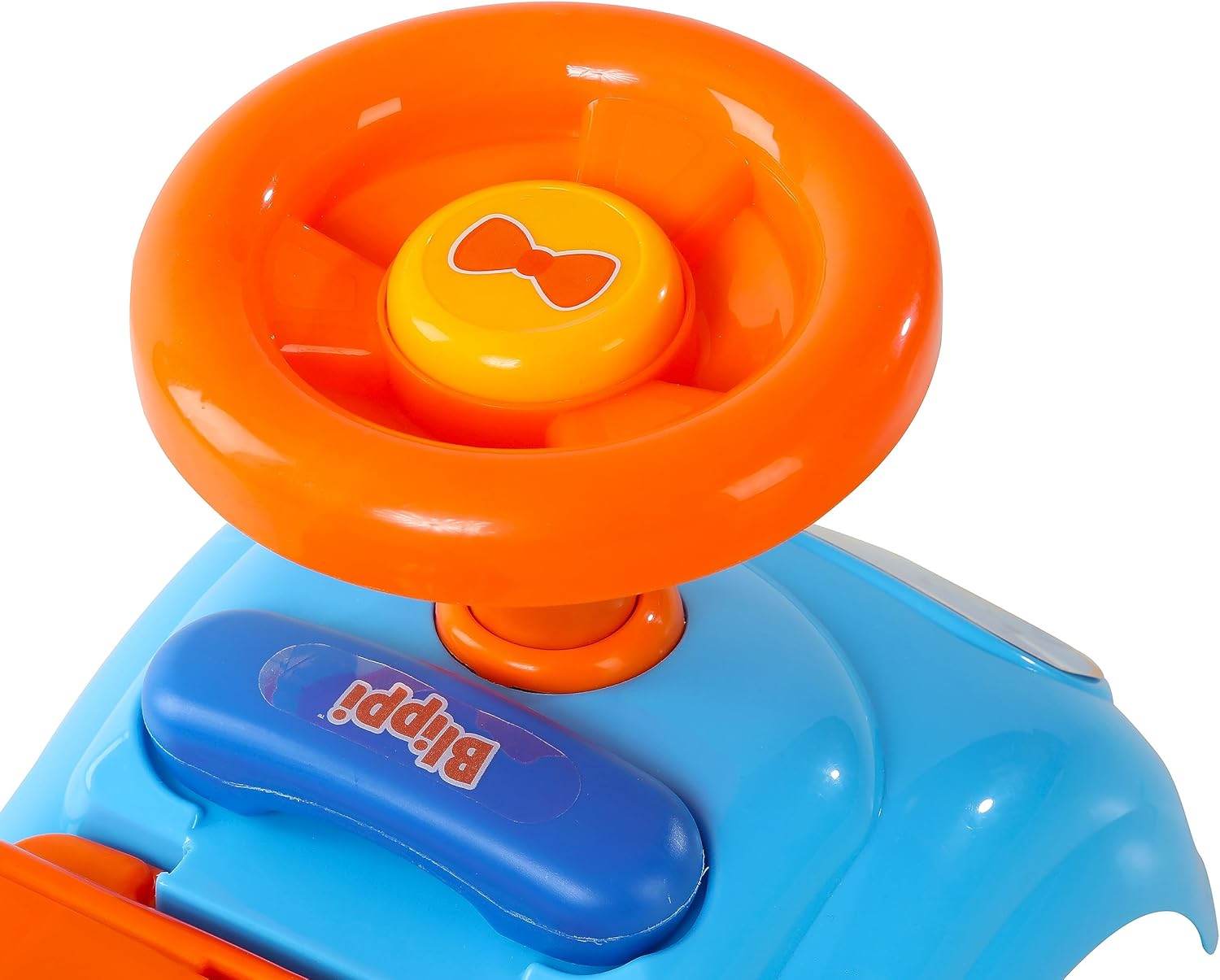 Dynacraft Blippi – Paseo de pie a suelo con funciones de juego interactivo para niños