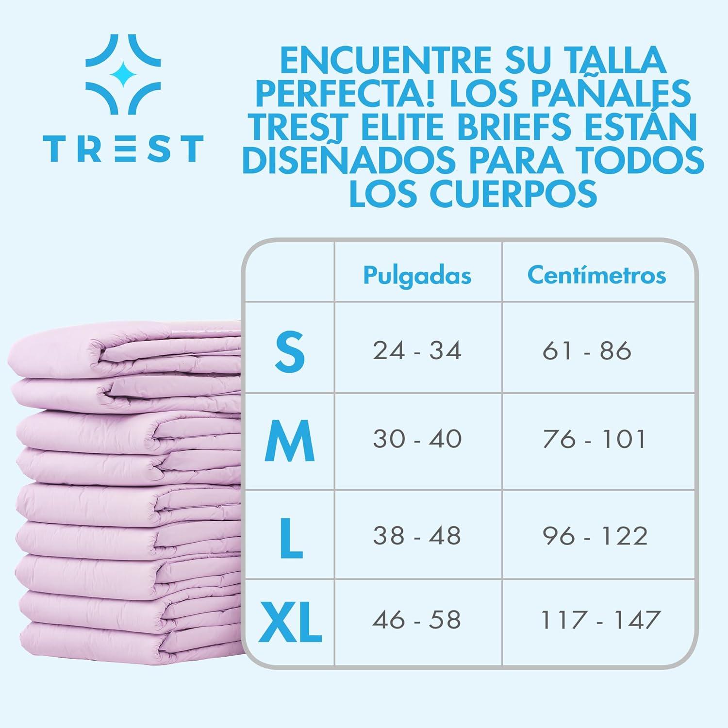 TREST Elite – Calzoncillos para hombres y mujeres, pañales nocturnos para incontinencia, absorción de élite, cómodos, neutralizantes de olores y