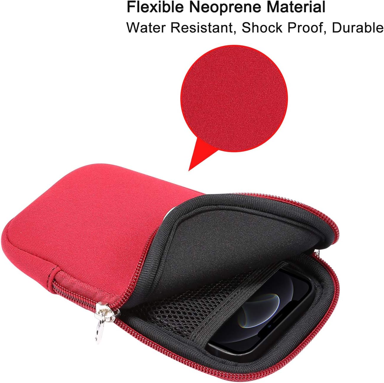 Funda de transporte de neopreno con cordón para el cuello para Samsung Galaxy Note 20 Ultra S22 S21 Ultra A32 5G A12 A13, Moto G Stylus 2022 G Power