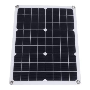 Tablero del cargador solar, panel solar portátil flexible impermeable del cargador de batería del tablero 20W para al aire libre Tablero del cargador solar, panel solar portátil flexible impermeable del cargador de batería del tablero 20W para al aire libre
