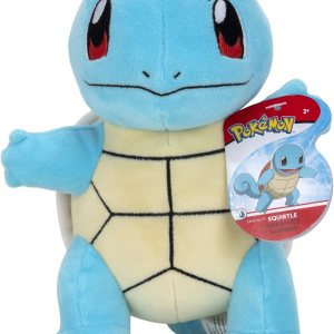 Pokémon BO97842 Schiggy 1 Plush Toy, Multi-Coloured Pokémon BO97842 Schiggy 1 Plush Toy, Multi-Coloured
