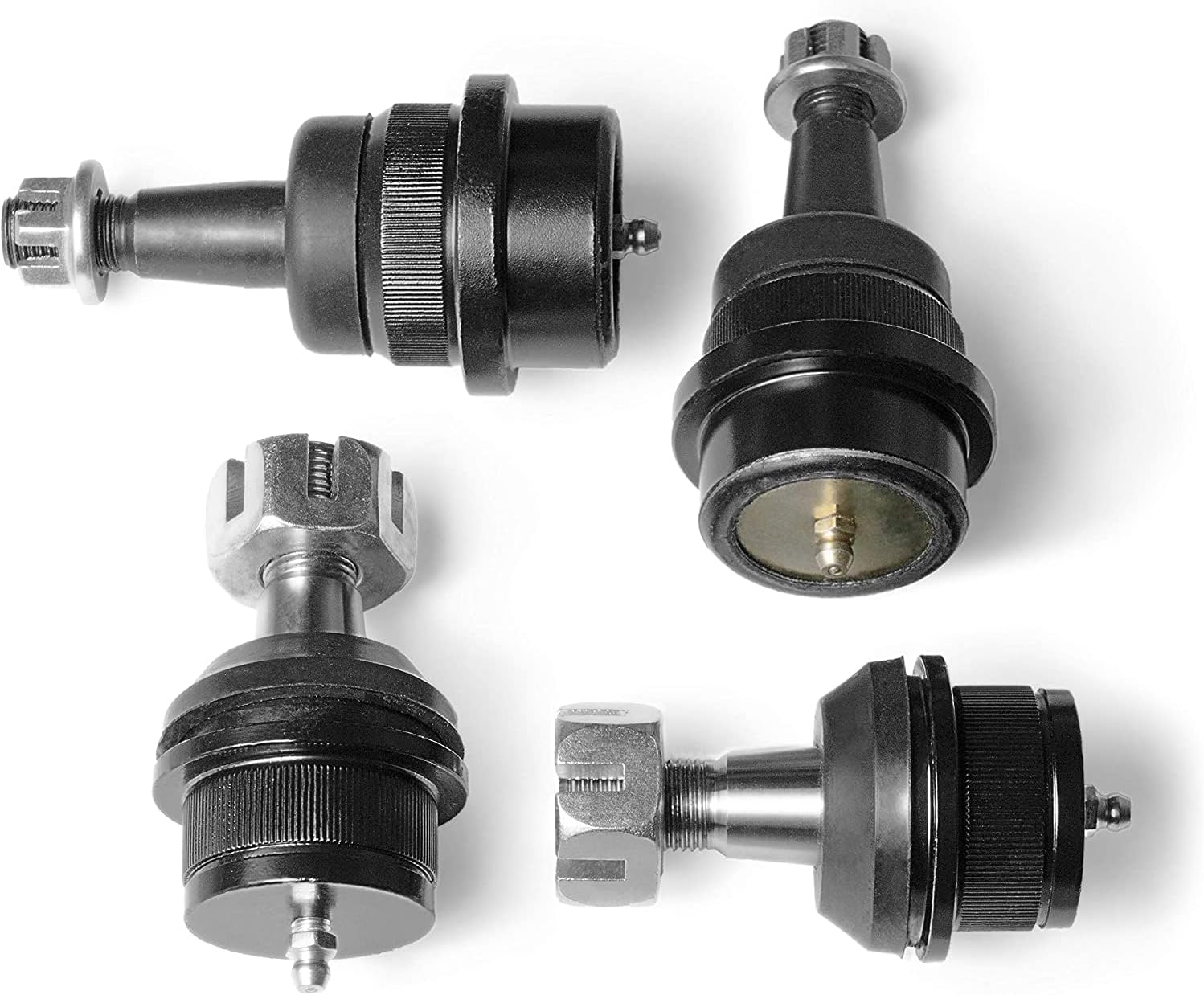 Suspension Dudes Kit de rótula inferior superior delantera compatible con Jeep Wrangler 2007-2018, Grand Cherokee 1999-2004, K3134T K3185